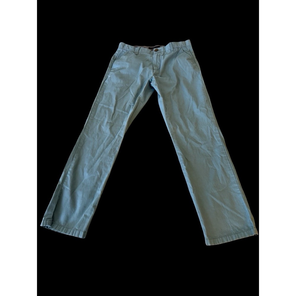 Tommy Hilfiger Vintage (1990's) Baby Blue Men's Pants - 32/32